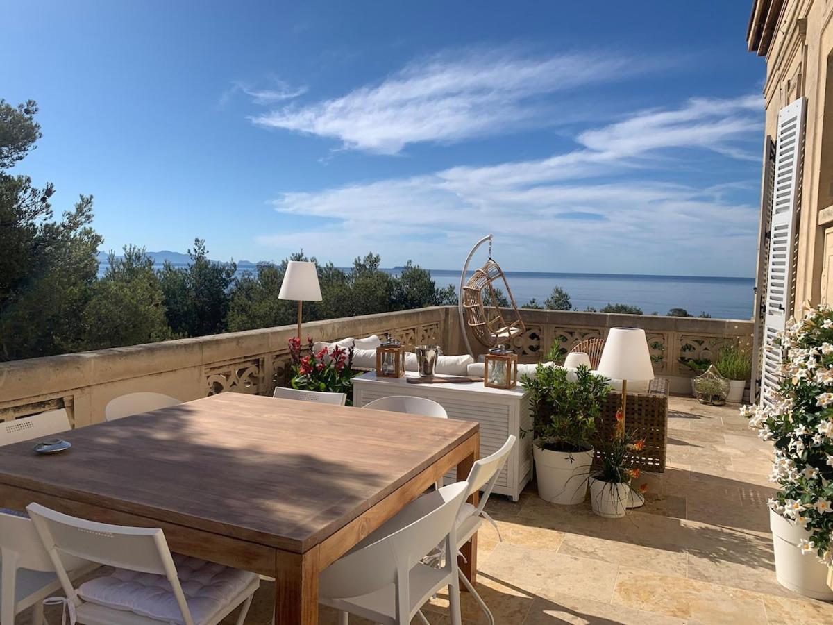 Apartment Vue Exceptionnelle Dans Chateau Sausset-les-Pins